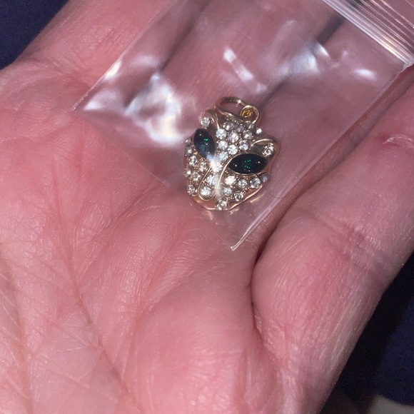 Effy Gold and Black Panther Necklace Pendant - Picture 2 of 3